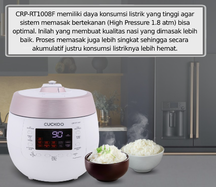 CUCKOO RICE COOKER  CRPRT1008F | 2 - Login Megastore