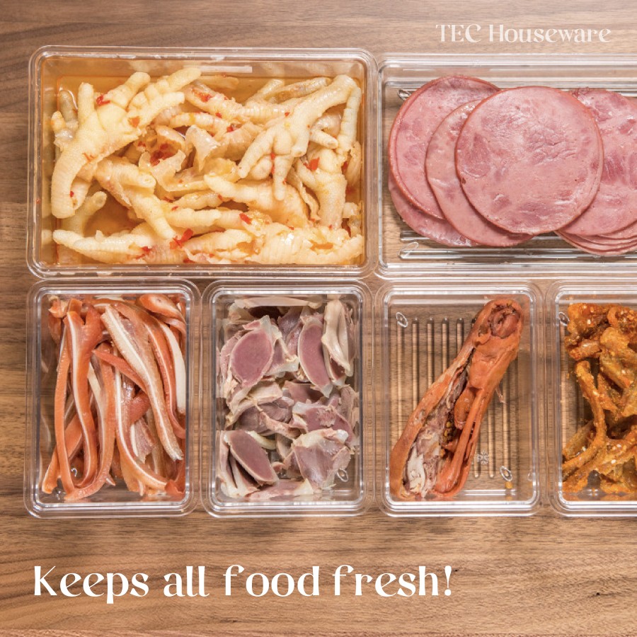 PB FOOD CONTAINER HMC118LW kotak Penyimpanan makanan kulkas large putih | 4 - Login Megastore