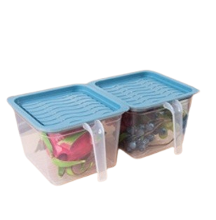 PB FOOD CONTAINER HMC118SB kotak Penyimpanan makanan kulkas small biru | 1 - Login Megastore