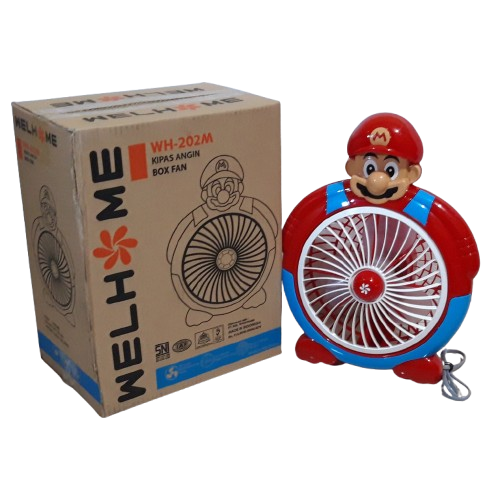 WELHOME DESK FAN WH202M MARIO BROSS | 2 - Login Megastore