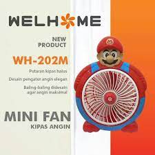 WELHOME DESK FAN WH202M MARIO BROSS | 3 - Login Megastore