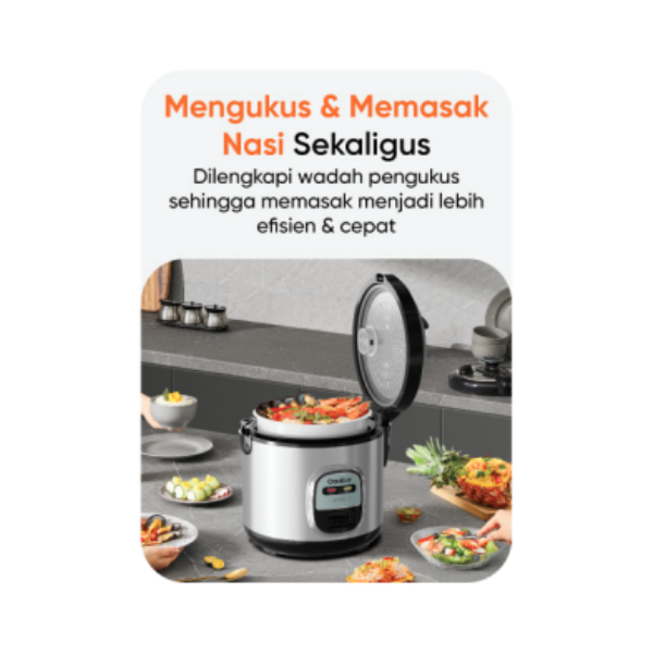 GAABOR RICE COOKER RC20MYE01A | 2 - Login Megastore