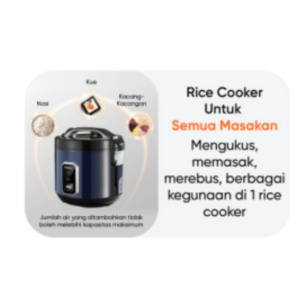 GAABOR RICE COOKER RC50MBE01A | 2 - Login Megastore