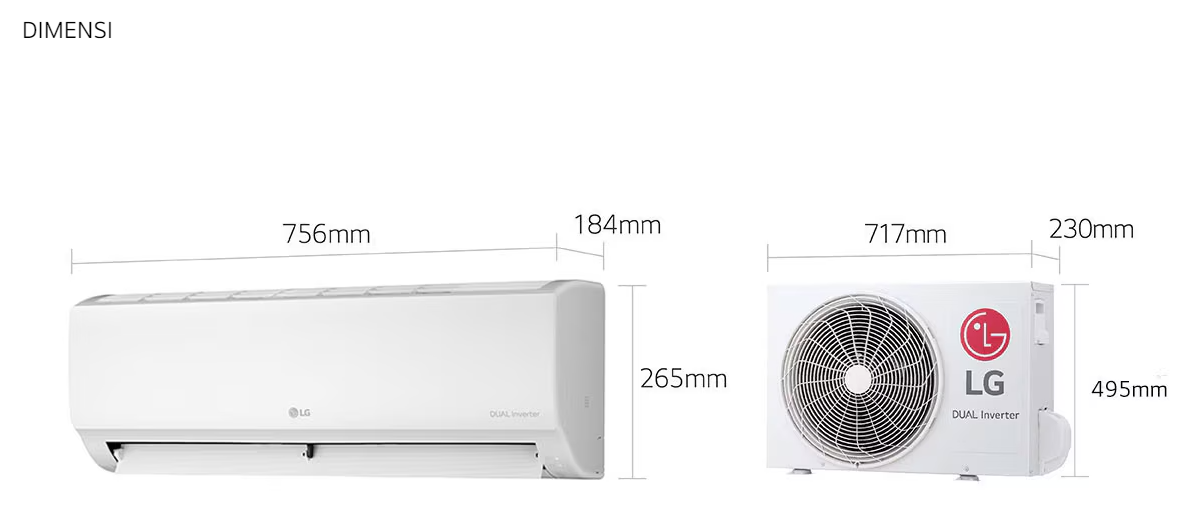 LG SPLIT AC T05EV5 | 13 - Login Megastore