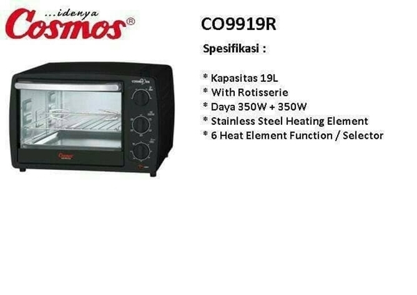 COSMOS-ELECTRIC OVEN CO9919R | 3 - Login Megastore