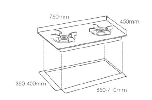 FOTILE BUILT IN GAS 2B  GHG78211 | 2 - Login Megastore