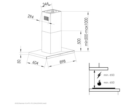 ELECTROLUX ISLAND HOOD ECI9455S | 7 - Login Megastore