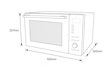 ELECTROLUX MICROWAVE OVEN EMC30D22BM | 7 - Login Megastore