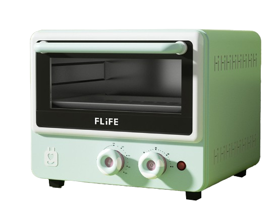 FLIFE ELECTRIC OVEN OV10H MINI MILKY | 2 - Login Megastore