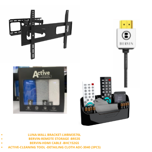 BERVIN STARTER KIT LED M5 - Login Megastore