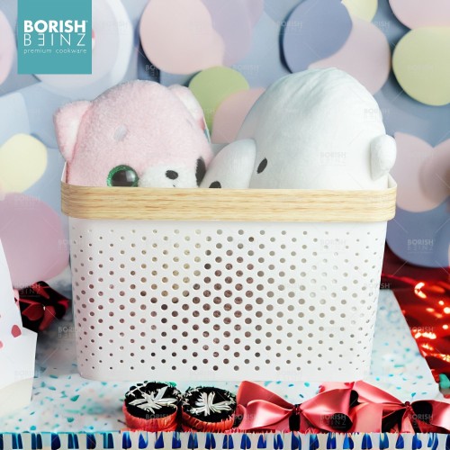 BORISH BEINZ MULTI STORAGE BBHW SL07 WH 17L(36*27*24cm) - Login Megastore