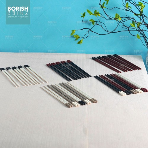 BORISH BEINZ CHOPSTCK/SUMPIT BBKW CD02(5pasang 24cm) - Login Megastore