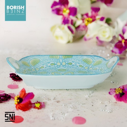 BORISH BEINZ PLATE CRMC QTJY 003A2 SERVING DISH (9.25") - Login Megastore