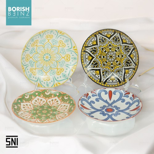 BORISH BEINZ PLATE CRMC PD 3 DINNER PLATE (8.5") - Login Megastore