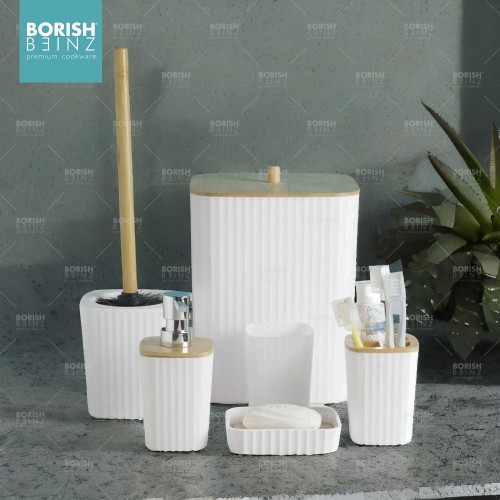 BORISH BEINZ BOTOL DISPENSER SABUN BBHW-6638 WH(set6cs) - Login Megastore