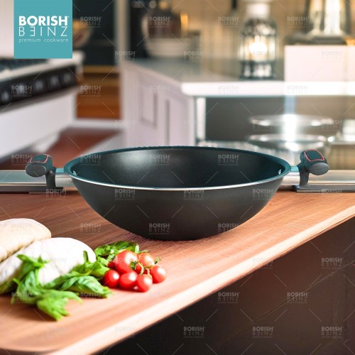 BORISH BEINZ WOK PAN BWPA 3214