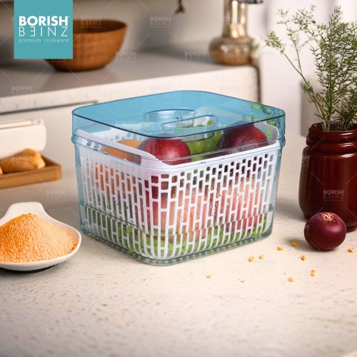 BORISH BEINZ DRAIN BASKET BBHW 8846 WH(23*20*15cm/3.5L)