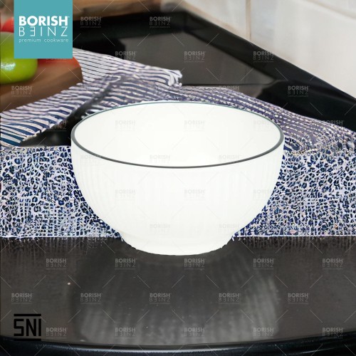 BORISH BEINZ BOWL CRMC WH A1 MOUNTAIN FIELD BOWL(6")