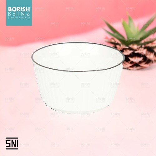 BORISH BEINZ BOWL CRMC WH A4 AMERICAN BOWL(5")