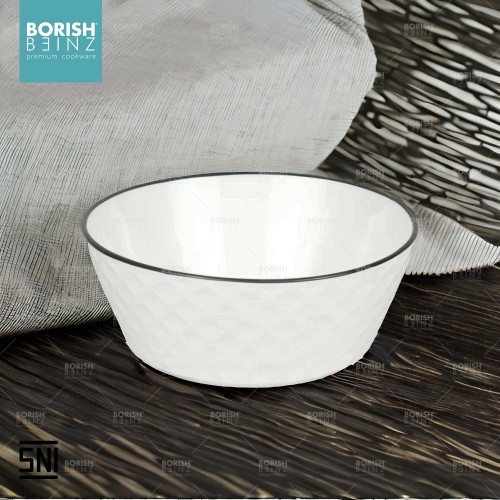 BORISH BEINZ BOWL CRMC WH A10 DIAMOND BOWL(8")