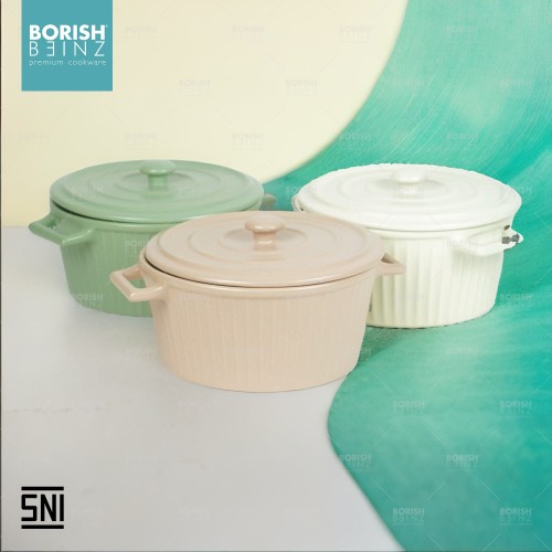 BORISH BEINZ BOWL CRMC JB NY98008 SOUP POT(7")