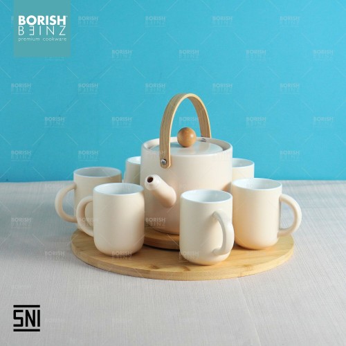 BORISH BEINZ TEA POT XZH 3 CERAMIC TEA  SET