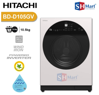 HITACHI FRONT LOAD WM BDD105GVWH - Login Megastore