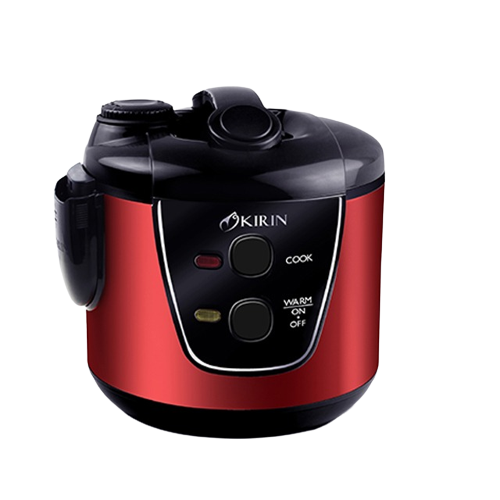 KIRIN RICE COOKER  KRC389SS RED BLACK - Login Megastore