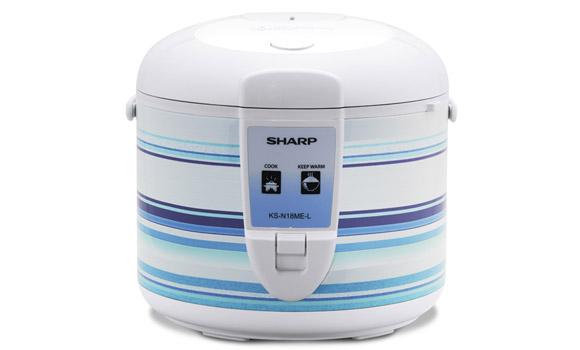 SHARP RICE COOKER KSN18MEL - Login Megastore