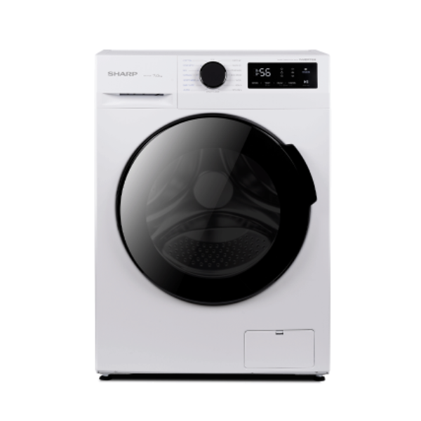 SHARP FRONT LOAD WASHING MACHINE ESFL1270MWX - Login Megastore