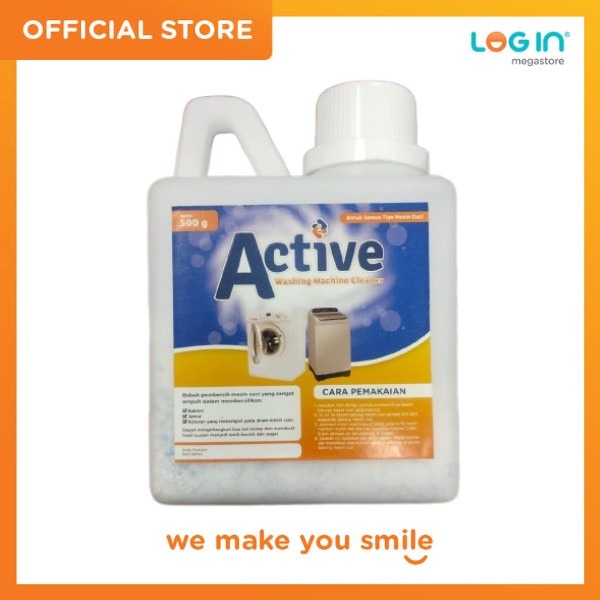 ACTIVE CLEANER WM WASHING MACHINE CLEANER 500GR - Login Megastore