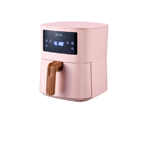 MITO AIR FRYER AF1 WOOD HANDLE PINK - Login Megastore