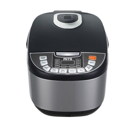 MITO RICE COOKER   R5+ GOLD BLACK - Login Megastore