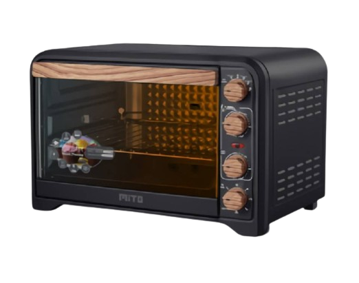 MITO ELECTRIC OVEN MO 888 BLACK MARBLE SERIES