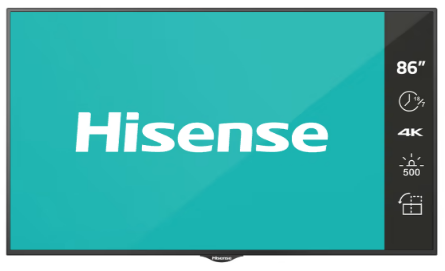 HISENSE LED TV 86B4E30T