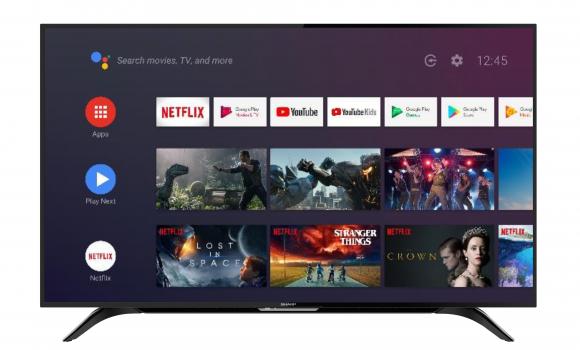 Sharp 4TC50BK1I Android TV 50 Inch 4K Ultra HDR With Google Assistant
