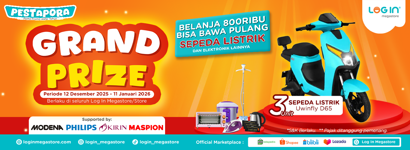 Promo Grand Prize - Login Megastore