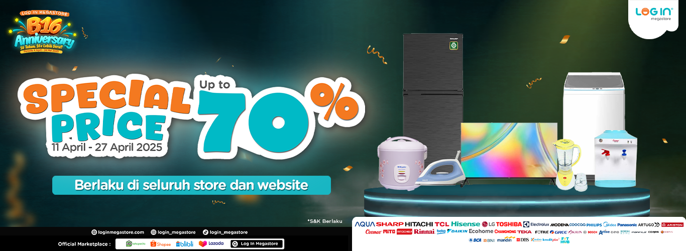 Promo Special Price Part 1 - Login Megastore