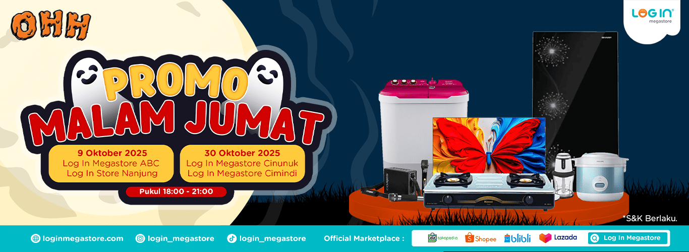 Promo OHH Promo Malam Jumat ABC & Nanjung - Login Megastore